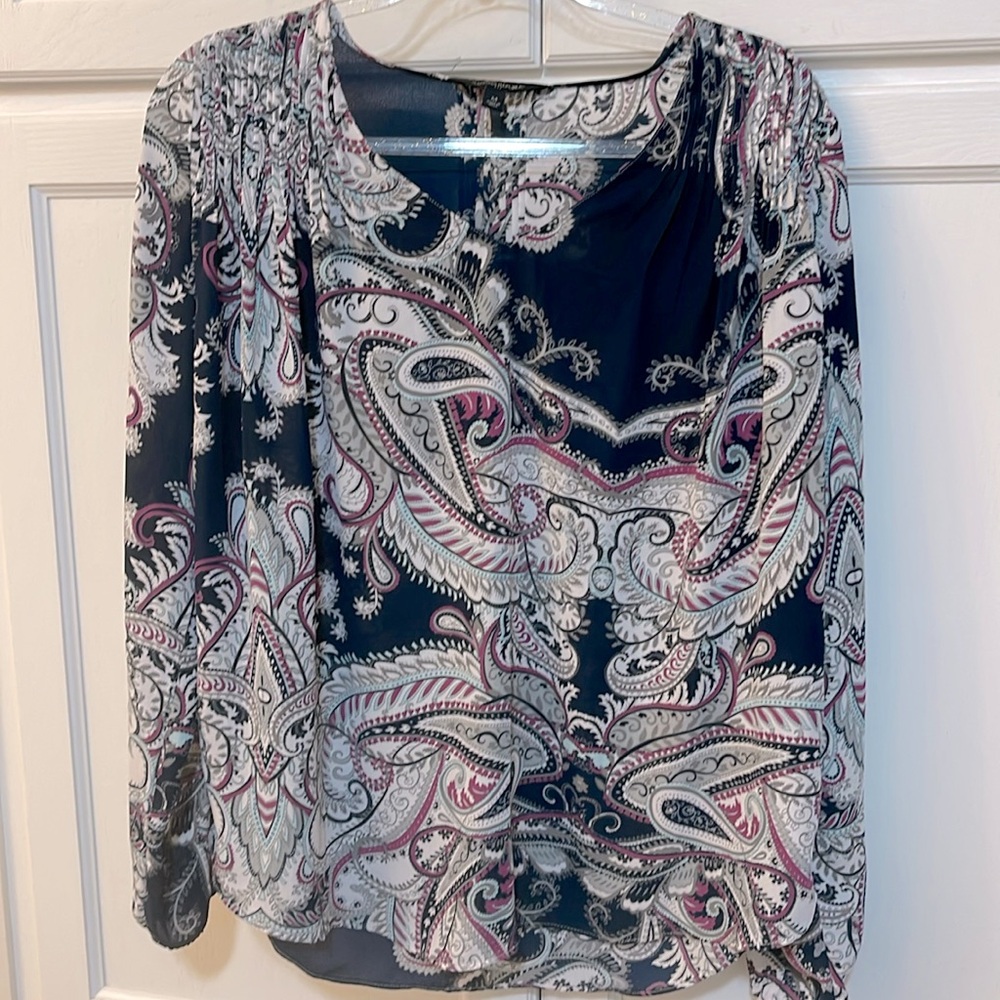 Banana Republic blouse paisley bandanna style print. Many colors.